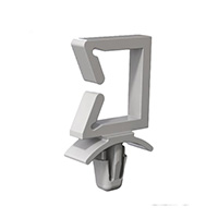 缆线 夹子，扣线套 天然 箭头，翼片 0.400" 长 x 0.450" 高（10.16mm x 11.43mm）