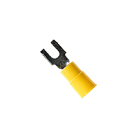Yellow 6 Stud Spade Terminal Connector Crimp 10-12 AWG