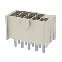 Steckverbinder, Steckleiste Durchkontaktierung 10 positionen 0,100" (2,54mm)