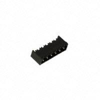 6 Position Terminal Block Header, Male Pins, Shrouded (4 Side) 0.197" (5.00mm) 90°, Right Angle Through Hole