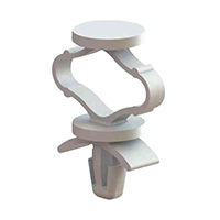 Board Support Resting Mount / Snap Lock Nylon 0.500" (12.70mm) 1/2"