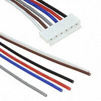 6 Position Cable Assembly Rectangular Socket to Individual Wire Leads 0.656' (200.00mm, 7.87")