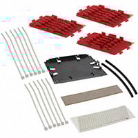 Fiber Optic Small Fiber Splice Organizer Tray Adhesive Mount