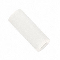 Round Spacer Unthreaded #4 Polystyrene 0.591" (15.00mm) Natural