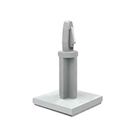 电路板支座 卡锁 / 胶合剂 尼龙 0.563"（14.30mm）9/16"