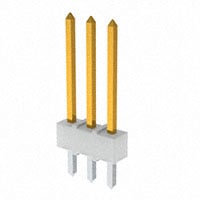 Connector Header Through Hole 3 position 0.100" (2.54mm)