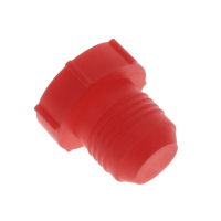 Hole Plug Low-Density Polyethylene Red