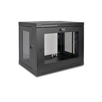 Metal, Steel Cabinet Rack Enclosed, Bottom, Front, Sides, Top 26.100" L x 20.100" W x 22.700" H (662.94mm x 510.54mm x 576.58mm) Black