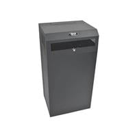 Metal, acero Bastidor de gabinete Encerrado, parte inferior, parte frontal, costados, parte superior 16.161" L x 19.685" A x 38.000" H (410.50mm x 500.00mm x 965.20mm) Negro