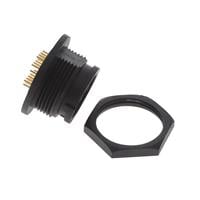 22 腳位圓形連接器 插座、公引腳 焊接