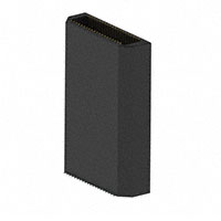 40 Position Connector Header, Outer Shroud Contacts Surface Mount Gold