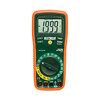 Manual Valor RMS verdadero Manual Digital (DMM) Multímetro 4.0 dígitos LCD Pantalla Voltaje, corriente, resistencia, temperatura Prueba de batería, continuidad, prueba de diodos Function Features Autoapagado, luz de fondo, retención