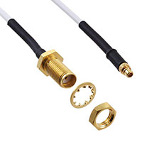 Cable Assembly Coaxial SMA to MMCX RG-178 19.69" (500.00mm)