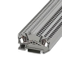 Terminal Block Connector 2 Position Feed Through Orange 10-28 AWG