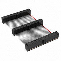 40 Position Cable Assembly Rectangular Socket to Socket (3) 0.833' (254.00mm, 10.00")