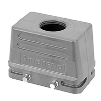 Hood Connector Top Entry M25 E10 IP65 - Dust Tight, Water Resistant