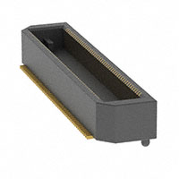 100 Position Connector Header, Outer Shroud Contacts Surface Mount Gold