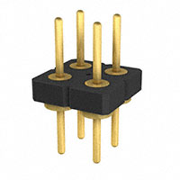 针座连接器 通孔 4 位置 0.100"（2.54mm）