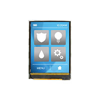 Capacitive Graphic LCD Display Module Transmissive Red, Green, Blue (RGB) TFT - Color I2C 2.8" (71.12mm) 240 x 320