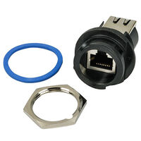 Jack Modular Connector 8p8c (RJ45, Ethernet) Straight Unshielded Cat6