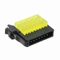 7 Position Rectangular Plug Connector IDC Gold 17-18 AWG