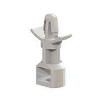 Board Support Snap Lock / Snap Rivet Nylon 0.500" (12.70mm) 1/2"