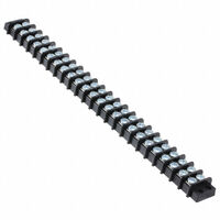 24 Circuit 0.375" (9.53mm) Barrier Block Connector, Screws