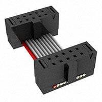 10 Rechteckige Kabelkonfektionen Buchse an Buchse 0,500' (152,40mm, 6,00")