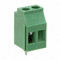 1 Position Wire to Board Terminal Block Horizontal with Board Through Hole