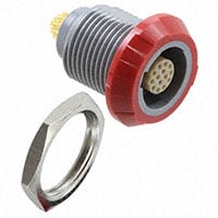 14 Position Circular Connector Receptacle, Female Sockets Solder Cup