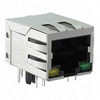 Jack Modular Connector 8p8c (RJ45, Ethernet) 90° Angle (Right) Shielded, EMI Finger
