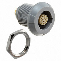 14 Position Circular Connector Receptacle, Female Sockets Solder Cup