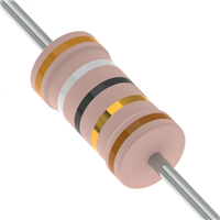 39 Ohms ±1% 1W Through Hole Resistor Axial Flame Proof, Safety Metal Film