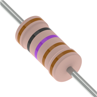 1.07 kOhms ±1% 2W Through Hole Resistor Axial Flame Proof, Safety Metal Film