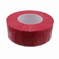 Metallized Polyester Film Tape Rubber Adhesive Red 2.00" (50.80mm) X 216' (66.0m) 72 yds