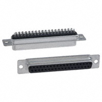 37 Position D-Sub Receptacle, Female Sockets Connector