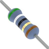 59 Ohms ±1% 1W Through Hole Resistor Axial Flame Proof, Safety Metal Oxide Film