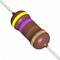 470 Ohms ±5% 2W durchkontaktierbarer Widerstand Axial Flammenhemmende Beschichtung, impulsfest, Sicherheit Metallschicht