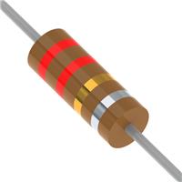 2.2 Ohms ±10% 0.5W, 1/2W Through Hole Resistor Axial Non-Inductive, Pulse Withstanding Carbon Composition