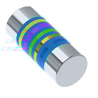 47.5 Ohms ±0.25% 0.25W, 1/4W 칩 저항기 MELF, 0204 황화 방지, 자동차 AEC-Q200 자격 취득 박막