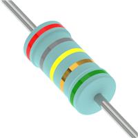 스루홀 저항기 28.4 Ohms ±0.5% 0.25W, 1/4W 메탈 필름 축방향