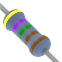 4.75 kOhms ±1% 1W durchkontaktierbarer Widerstand Axial Flammenfest, Sicherheit Metalloxidfolie