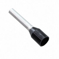 Black Wire Ferrule Connector DIN 16 AWG (1.50mm²) Single Wire
