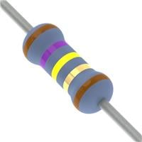 17.4 Ohms ±1% 0.5W, 1/2W Through Hole Resistor Axial Flame Retardant Coating, Safety Metal Oxide Film