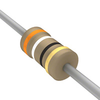 39 Ohms ±5% 0.125W, 1/8W Through Hole Resistor Axial Carbon Film