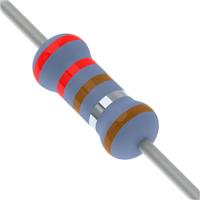 2.21 Ohms ±1% 1W Through Hole Resistor Axial Flame Proof, Safety Metal Oxide Film