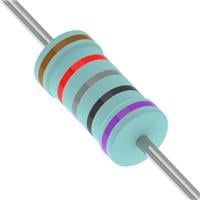 128 Ohms ±0.1% 0.5W, 1/2W Through Hole Resistor Axial Metal Film