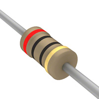 20 Ohms ±5% 0,125W, 1/8W durchkontaktierbarer Widerstand Axial Kohleschicht
