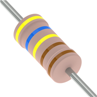 4.64 kOhms ±1% 3W durchkontaktierbarer Widerstand Axial Flammenfest, Sicherheit Metallschicht