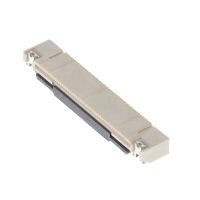 45 Position FFC, FPC Connector Contacts, Bottom 0.020" (0.50mm) Surface Mount